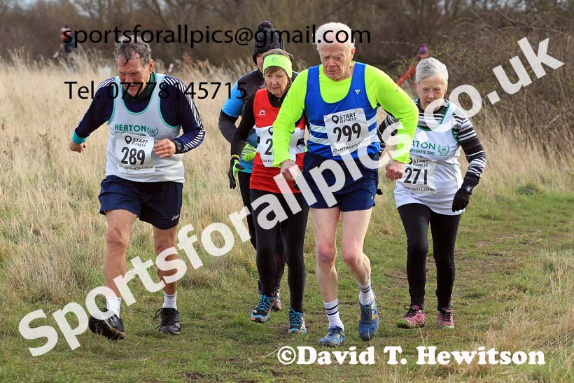 Womens and mens 35 to 65 plus, 2022 NEMAA Open Cross Country Champs., Wallsend, Tyne and Wear. Photo: David T. Hewitson/Sports for All Pics